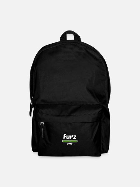 Furz Pupsen Blähungen Ladebalken Furzen - Rucksack - Schwarz