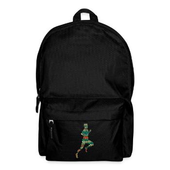 Running Rush run Pace Speed Marathon Runner gifts - Rucksack - Schwarz - Vorne