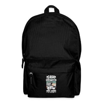 Les Cash Stuffers s’unissent pour économiser de l’argent de manière rétro - Sac à dos - noir - Devant
