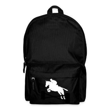 show jumping - Backpack - black - Front