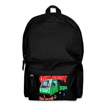 Multicar M25 bunt - Rucksack - Schwarz - Vorne