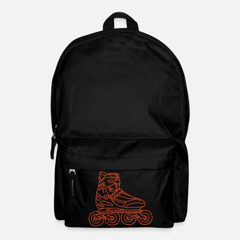 Inlineskates - Rucksack - Schwarz