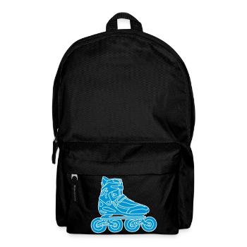 Inlineskater 2 - Rucksack - Schwarz - Vorne