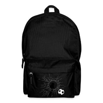 garçon de football - Sac à dos - noir - Devant