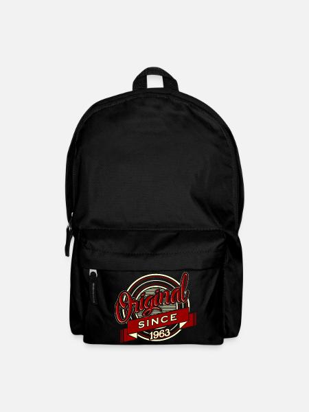 Geburtstag Shirt · Geburtstag · Original 1963 - Rucksack - Schwarz