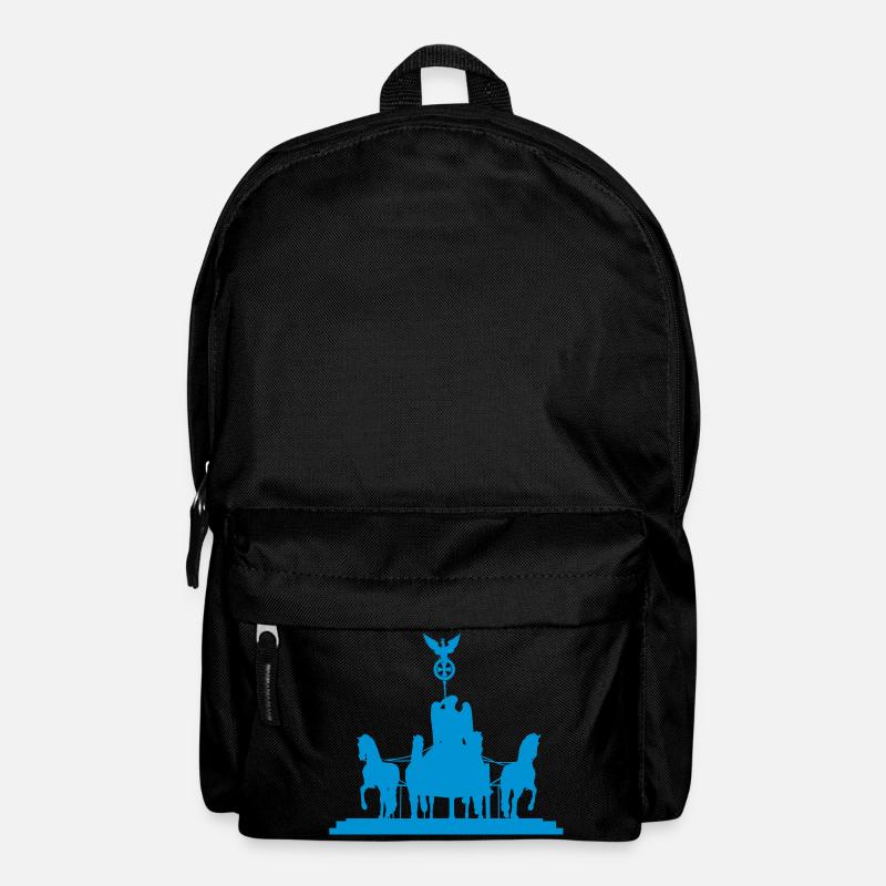 Quadriga vom Brandenburger Tor - Rucksack - Schwarz