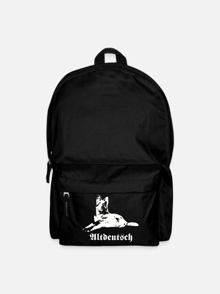 Altdeutscher Schäferhund - Rucksack - Schwarz