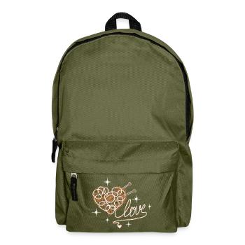 tricot - Sac à dos - vert olive - Devant