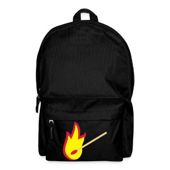fire - Backpack - black - Front