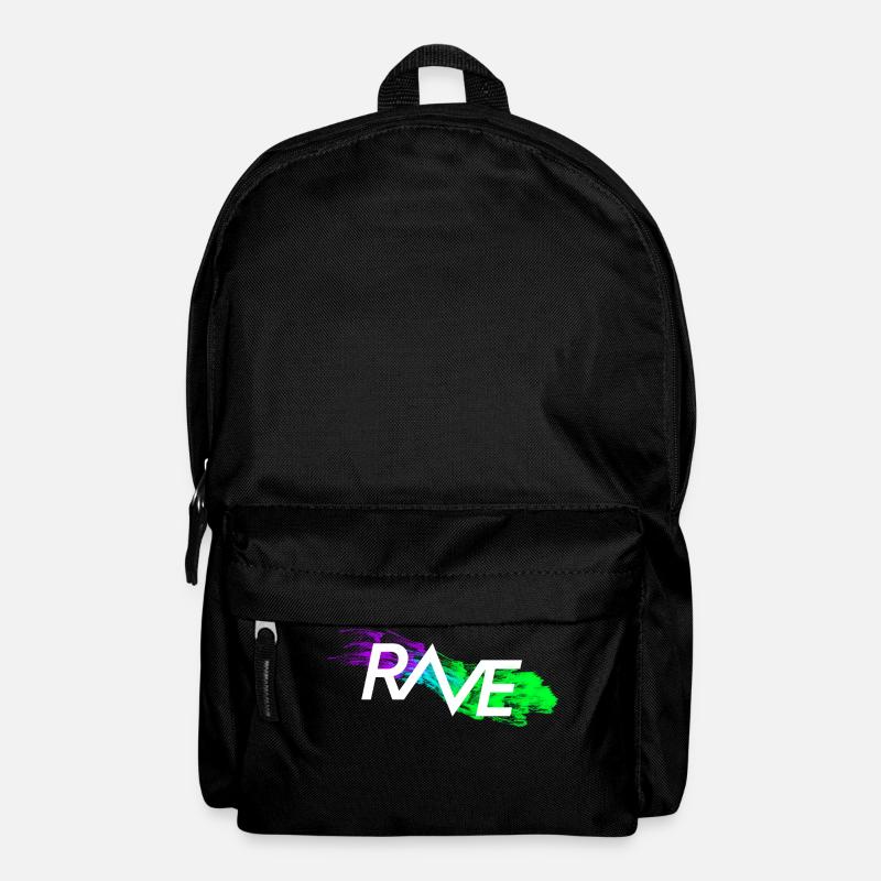 Rave Neon - Rucksack - Schwarz