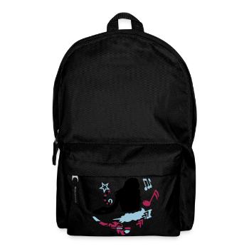 female DJ - Backpack - black - Front