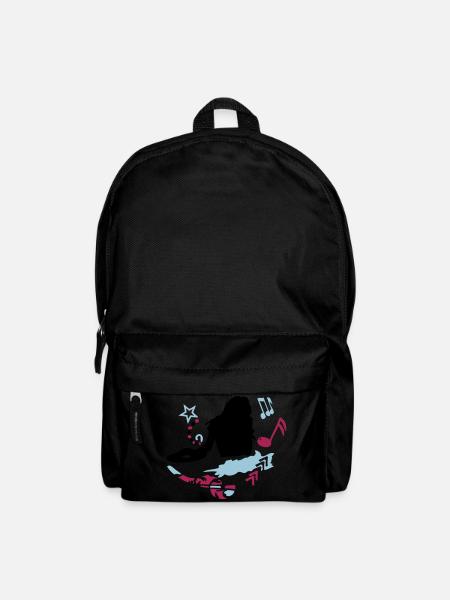 female DJ - Backpack - black