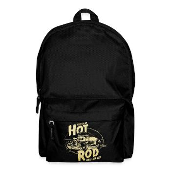 Hot rod garage V8 - Backpack - black - Front
