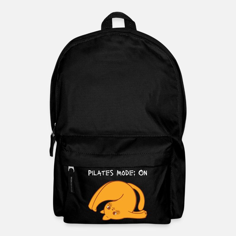PILATES MODE: ON - Rucksack - Schwarz