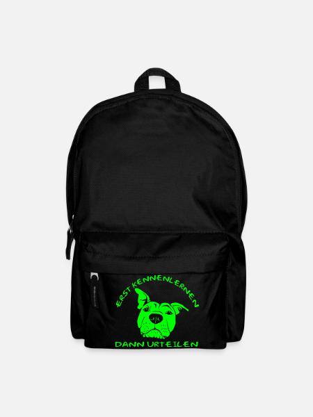 Erst Kennenlernen - Dann Urteilen - Rucksack - Schwarz