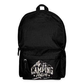 Camping Team Camper Campen - Backpack - black - Front