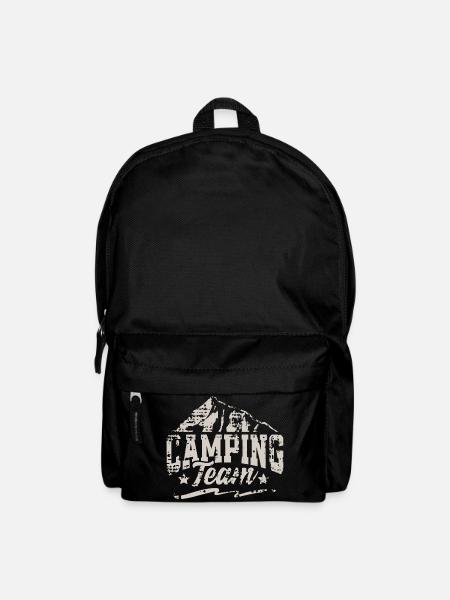 Camping Team Camper Campen - Rucksack - Schwarz