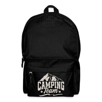 Camping Team Camper Campen - Backpack - black - Front