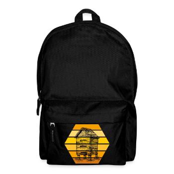 Beekeeper Beehive Hobby Beekeeper Bee colony - Backpack - black - Front