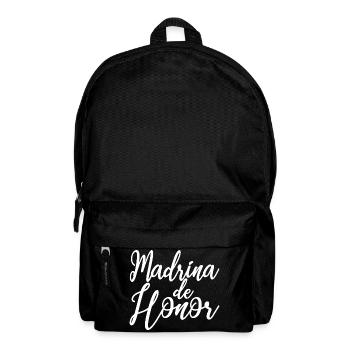 Madrina de Honor Bridesmaid Wedding Team Bride - Backpack - black - Front