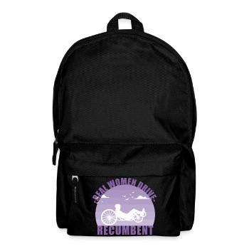 Vélo couché Vélo Cyclisme Sport Couché Cadeau - Sac à dos - noir - Devant