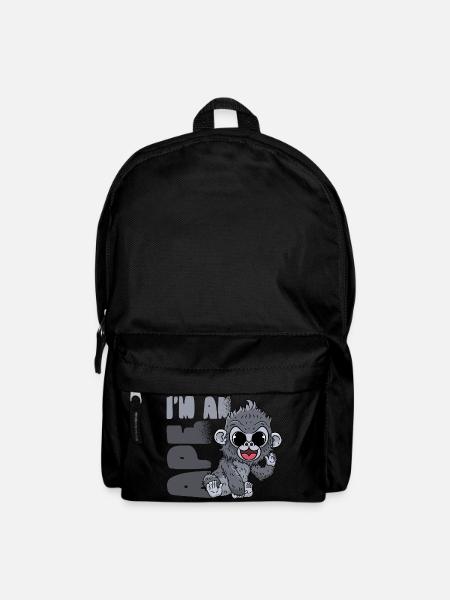 Gorille Singe - Sac à dos - noir