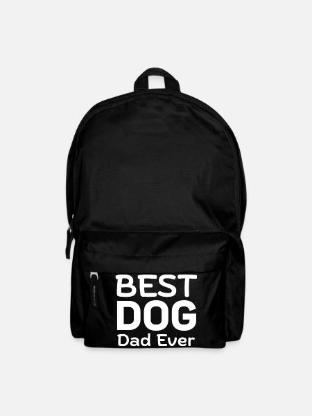 Best Dog Dad Ever - Backpack - black