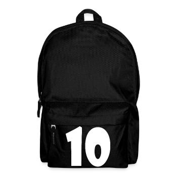 10 - Rucksack - Schwarz - Vorne