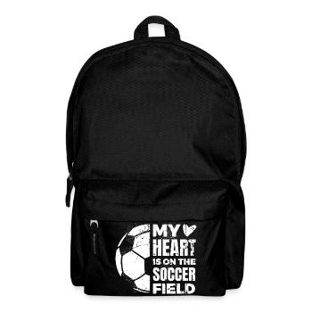 Fußball Liebhaber Zitat - Rucksack - Schwarz - Vorne