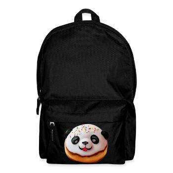 Baby Panda Donut - Rucksack - Schwarz - Vorne