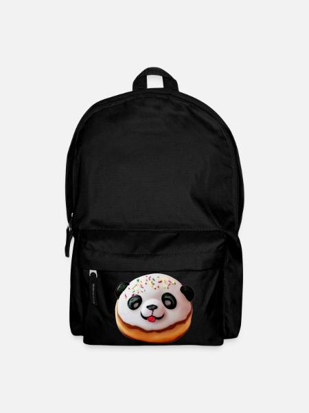 Bébé Panda Donut - Sac à dos - noir