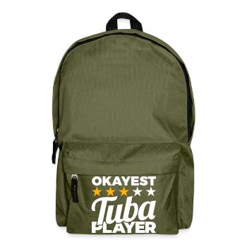 Durchschnittlicher Tubist - Rucksack - Olivgrün - Vorne