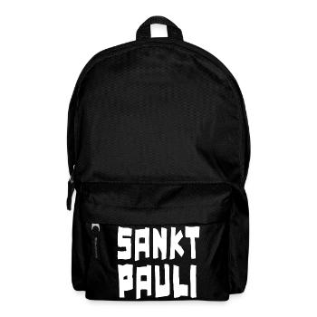 SANKT PAULI - Rucksack - Schwarz - Vorne