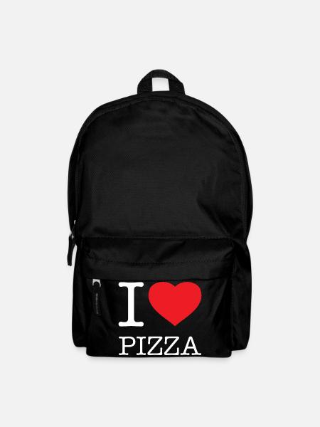 J’ADORE LA PIZZA - Sac à dos - noir