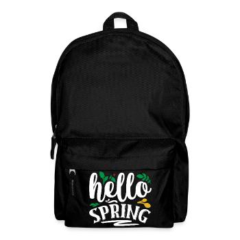 Hello Spring - Backpack - black - Front