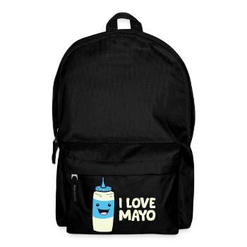 Mayonnaise - I love mayo - Sac à dos - noir - Devant
