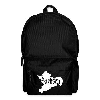 Saxony black and white - Backpack - black - Front