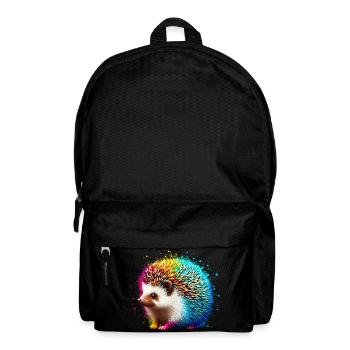 Igel - Rucksack - Schwarz - Vorne