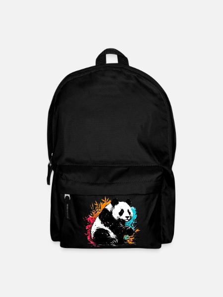 Panda - Backpack - black