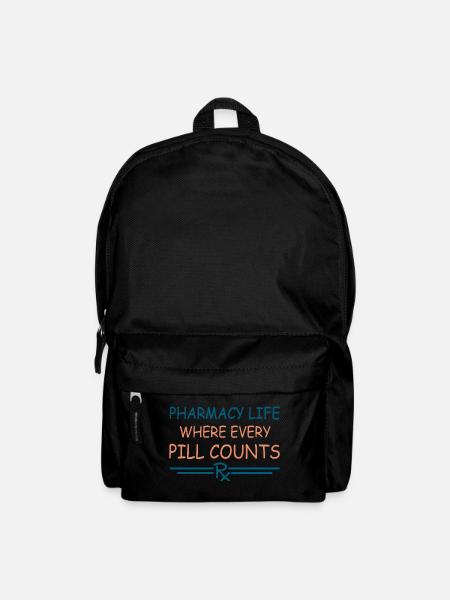 Apotheke | Pharma Life - Rucksack - Schwarz