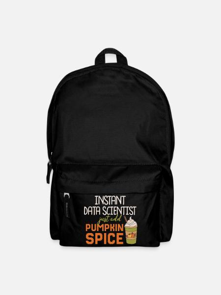 Data Scientist Thanksgiving Pumpkin Spice - Backpack - black