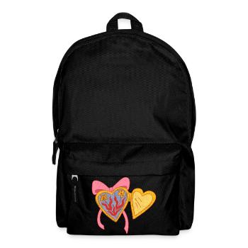 Open heart - Backpack - black - Front