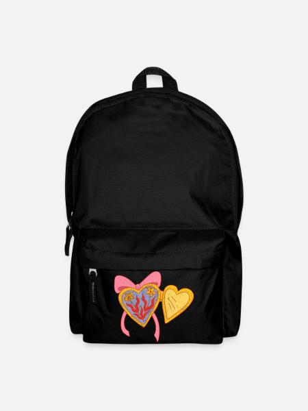 Open heart - Backpack - black