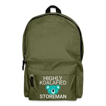 Storeman Koalafied - Rucksack - Olivgrün - Vorne