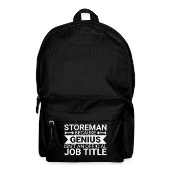 Storeman Genius - Rucksack - Schwarz - Vorne