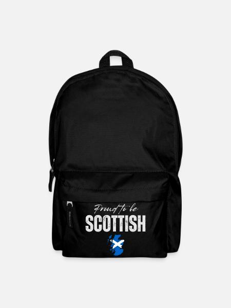 Fierté écossaise, j'aime l'Écosse - Sac à dos - noir