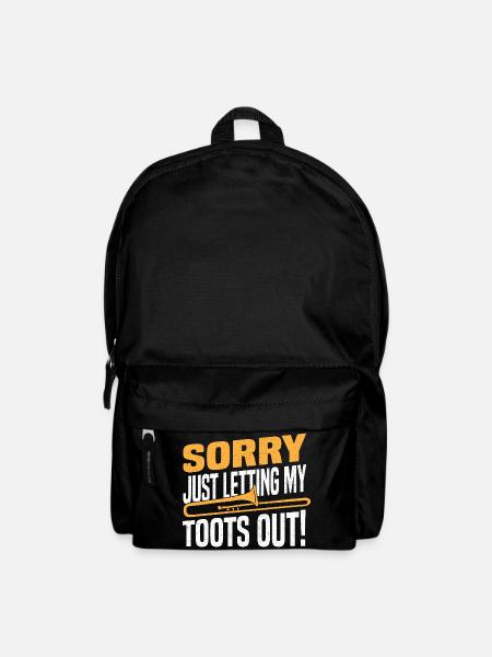Messingband Trombonist Player Posaune Posaunist - Rucksack - Schwarz