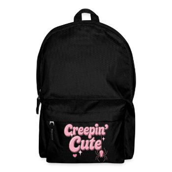creepin cute / y2k halloween design - Rucksack - Schwarz - Vorne
