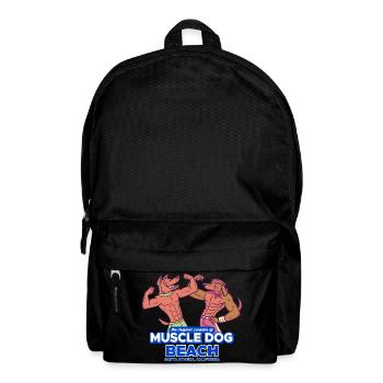 Muscle Dog Strand Santa Monica - Rucksack - Schwarz - Vorne