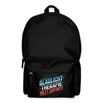 Rettungssanitäter Geschenk Krankenwagen Fahren - Rucksack - Schwarz - Vorne